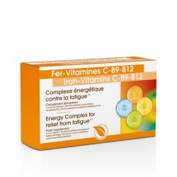 Fer Vitamines C & B12 - 30 jours